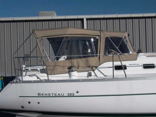 Custom Dodger with Bimini Top PCC
